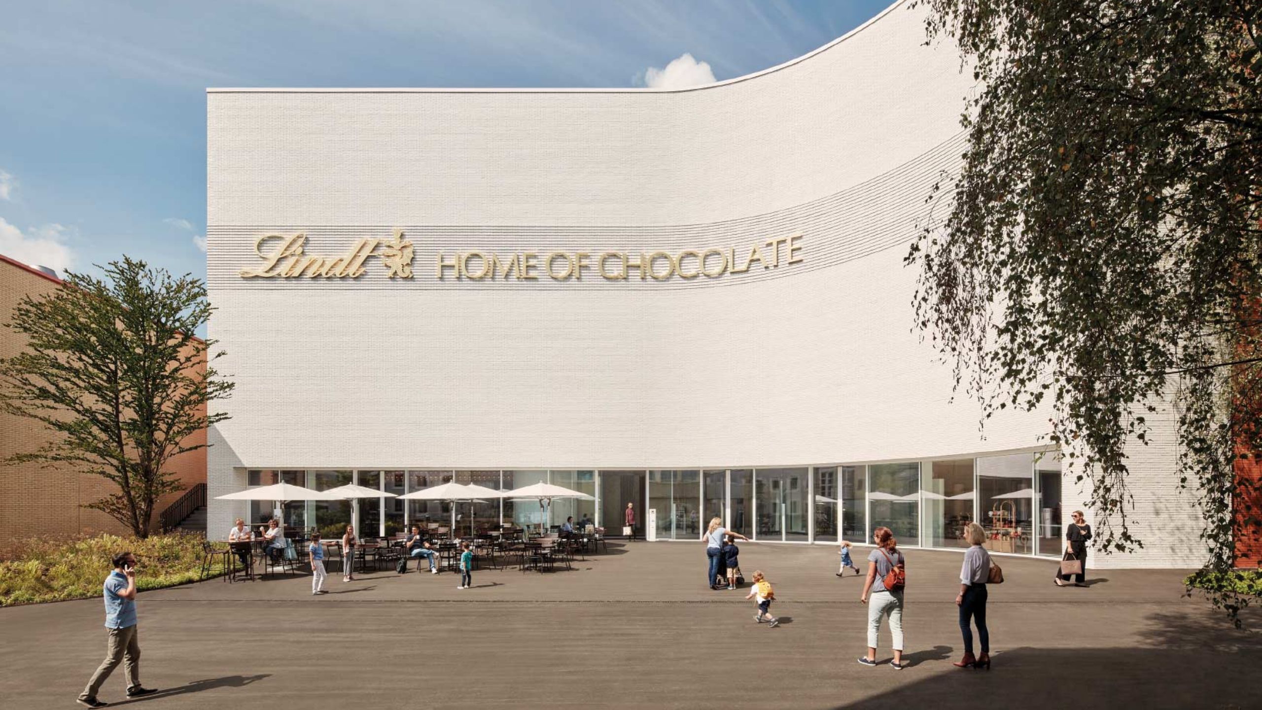 außenansicht-lind-schokolade-gebäude-in-der-schweiz