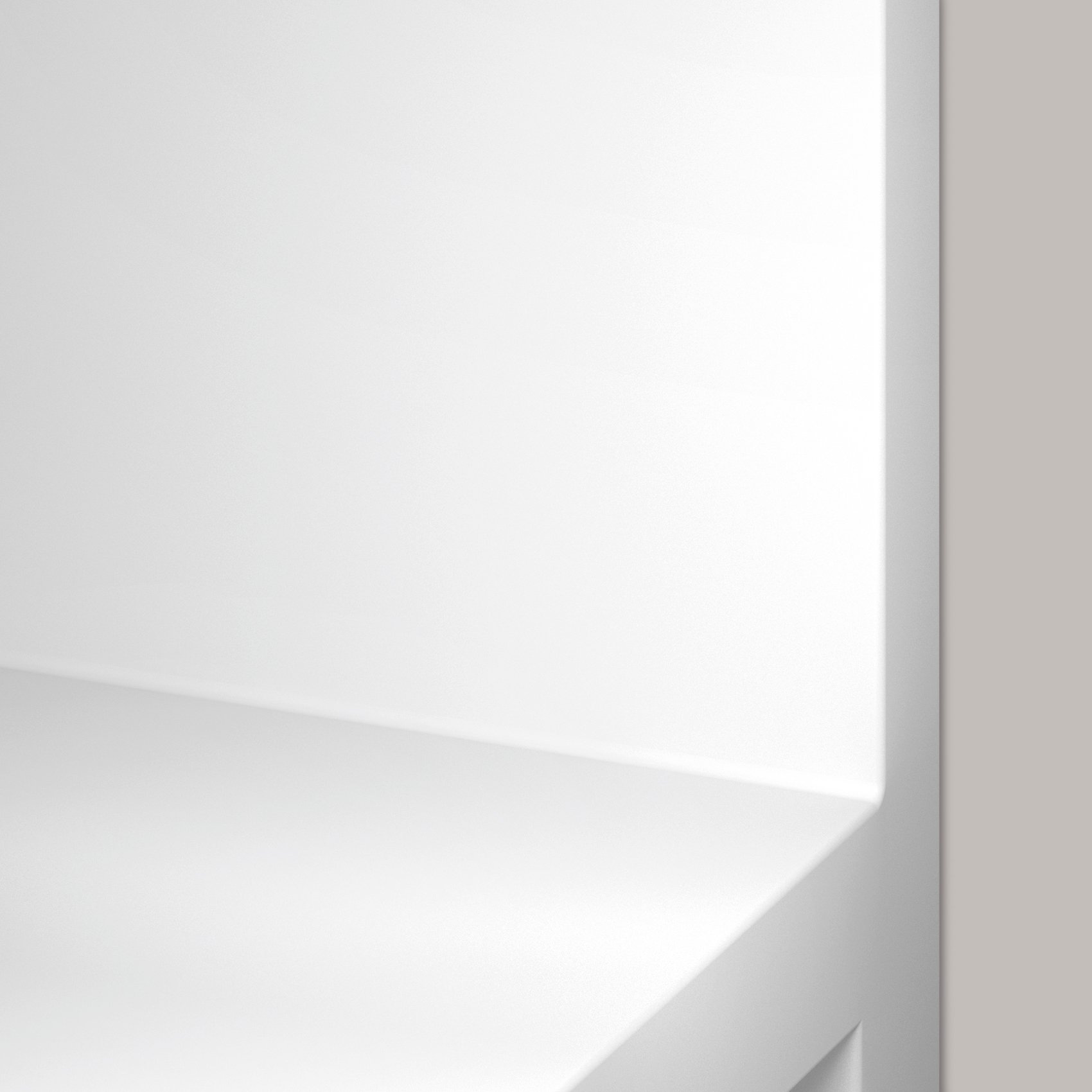 Hasenkopf-Badewanne-Nischenrückwand