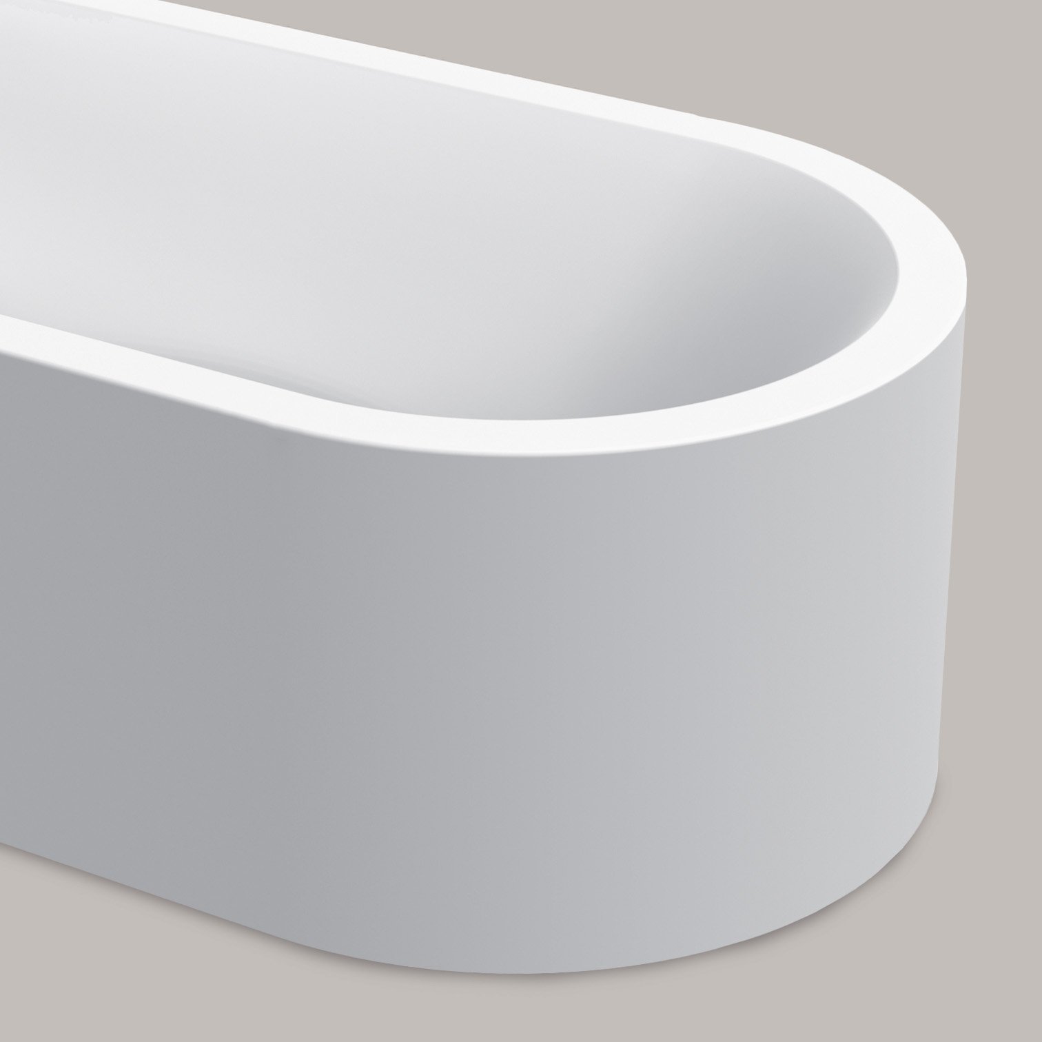 Hasenkopf-Badewanne-Schürze-gebogen